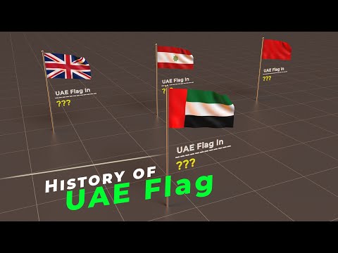 History of UAE Flag | Evolution of UAE Flags | Flags of the world |