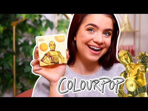 COLOURPOP C-3PO PALETTE REVIEW + COMPARISONS