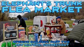 Is the Elephant's Trunk Flea Market Connecticut's Best Flea Market? Maybe... Opening Day 2024, Ep. 2