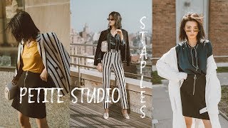 StyleInBeta X Petite Studio Staples Lookbook | Be your own Girl Boss | 纽约职场穿搭