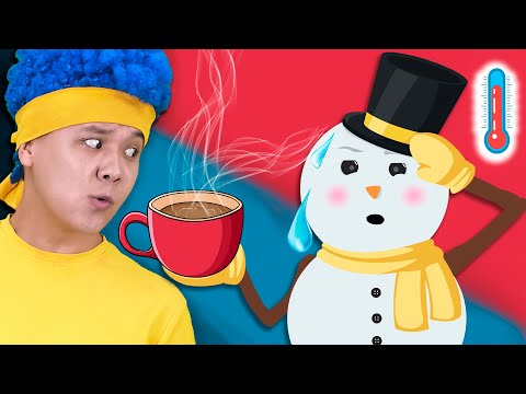 Pourquoi Le Bonhomme de Neige fond? | D Billions Chansons pour Bébé