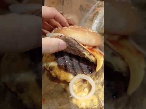 【バーガーキング】ワンパウンドチーズビーフバーガー