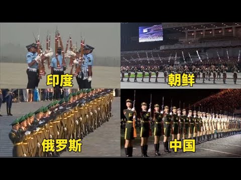 不同国家的花枪表演，印度很秀，朝鲜技艺高超，中国十分震撼。