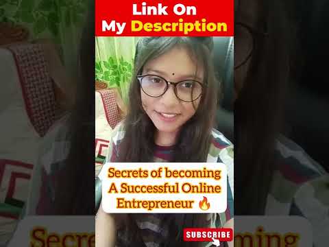 Secrets of becoming A Successful Online Entrepreneur 🔥🔥