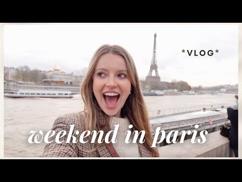 PARIS VLOG: exploring the city, Michelin meals, seeing the Eiffel Tower + more