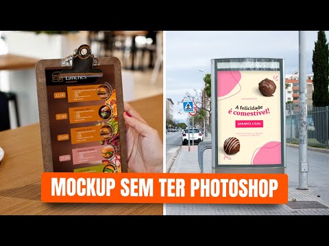 COMO EDITAR MOCKUP SEM TER PHOTOSHOP [2023] | Como editar mockup no Photopea [GRÁTIS E ONLINE]