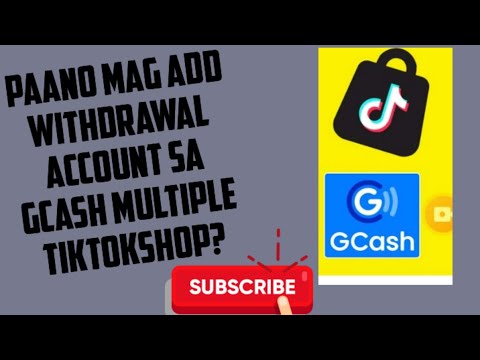 Paano mag add sa withdrawal account sa gcash multiple tiktokshop? #addgcash #multiple #videotutorial