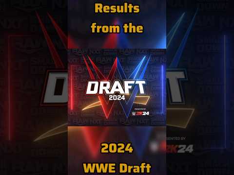 WWE 2024 Draft Results #wwe#wwedraft#codyrhodes#beckylynch#damianpriest#bayley#raw#smackdown#shorts