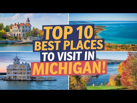 Top 10 Best Places To Visit In Michigan | Travel Video