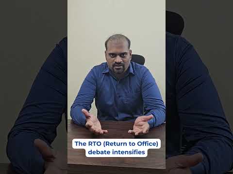 The RTO (Return to Office) debate intensifies #motivation #hrmentorship #testimonial