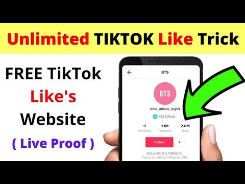 How To Get Likes On TikTok | TikTok Foryou Trick