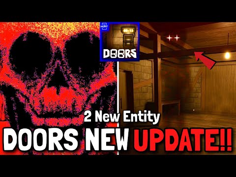 ROBLOX Doors New Update!! The HUNT : 2 New Entities FOUND (Lookman & Haste)