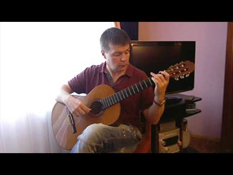 Francis Kleynjans ♦ Chanson ‘Pour Delphine’ ♦ Modern classical guitar