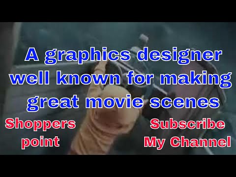 A graphics designer - well known for making great movie scenes