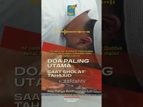 Doa yang paling utama saar sholat tahajud @Da'i @Shorts