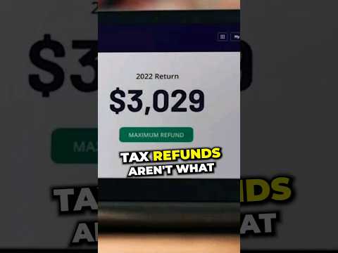 tax refunds are actually a bad thing