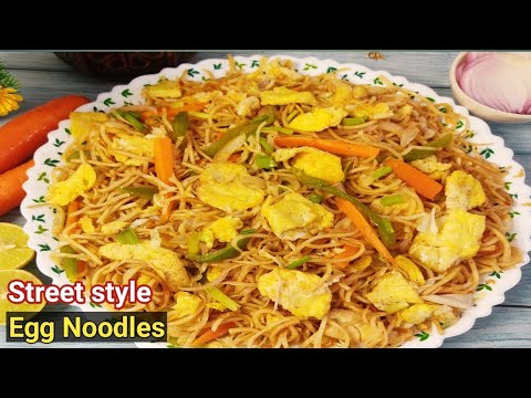 స్ట్రీట్ స్టైల్ కి మించిన రుచితో ఎగ్ నూడుల్స్ 😋|Egg Noodles Recipe In Telugu 😋👌| Egg Noodles|Snacks