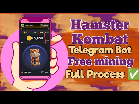 Hamster Kombat bot new project on telegram | app with auto mining process | similar to Notcoin