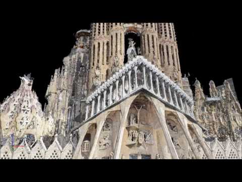 Sagrada Família 3D From Digital Photos by Galaxy-Eye Modeler