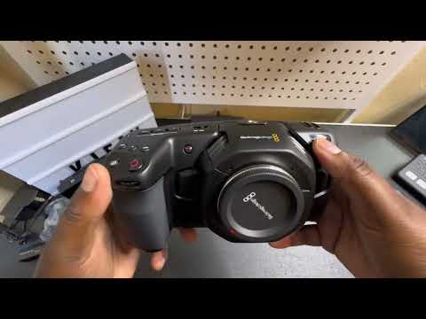 Black Magic cinema pocket 4K Camera Unboxing!