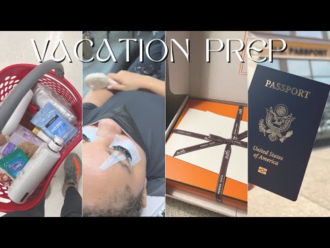 PACK & PREP FOR VACATION | Stressed AF, Passport Issues, Last Minute Shopping, etc.