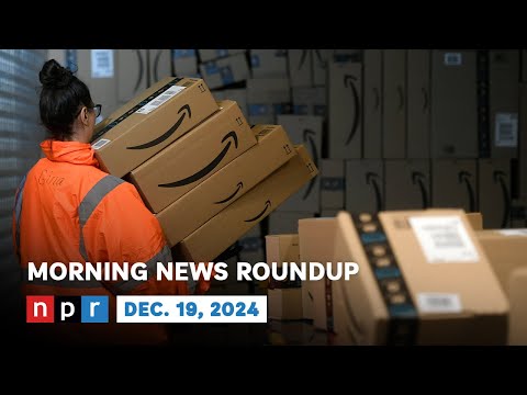 Amazon Workers Go On Strike Just Before Christmas, Hanukkah | NPR News Now