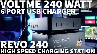 Fast Charging at 240W with USB-C - Voltme Revo 240 High Speed USB-C Charger - iPhone Android MacBook