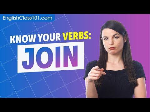 JOIN - Basic Verbs - Learn English Grammar