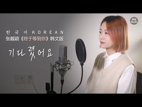 张靓颖(장정영) - 终于等到你(기다렸어요) Korean ver. 韩文版｜欧巴Studio x 아빈Kim Abin