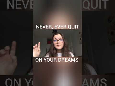 NEVER, EVER QUIT ON YOUR DREAMS #neverquit #success #achievement