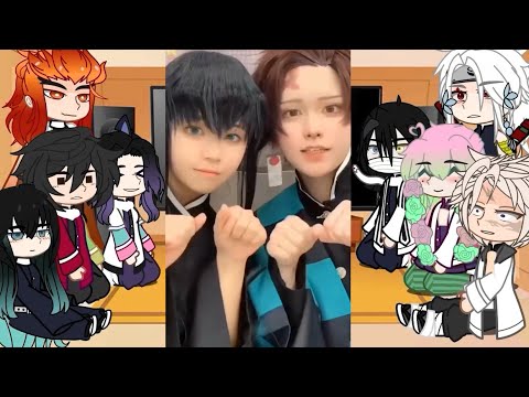 ✨ Hashiras React To TikToks ( Cute ) + Random Things || Part 2 || Demon Slayer Spoilers !!! 💕💕