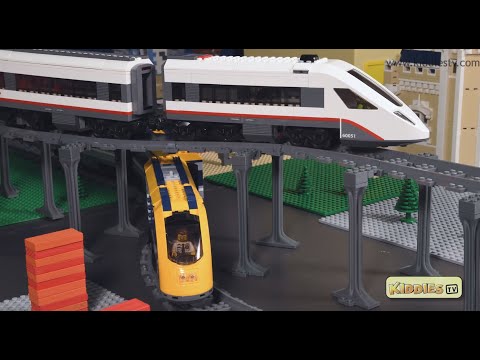 Multi Level Lego Trains Race and many more | Lego train videos and other videos | #lego