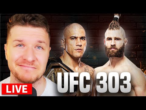 Alex Pereira vs Jirí Procházka UFC 303 LIVESTREAM Watch Party!!