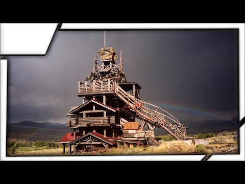 The Smith Mansion, Wyoming   Giant House That Killed Its Builder