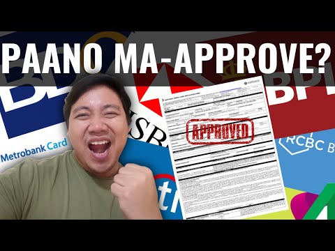 Paano ma-APPROVE sa Iyong Credit Card Application