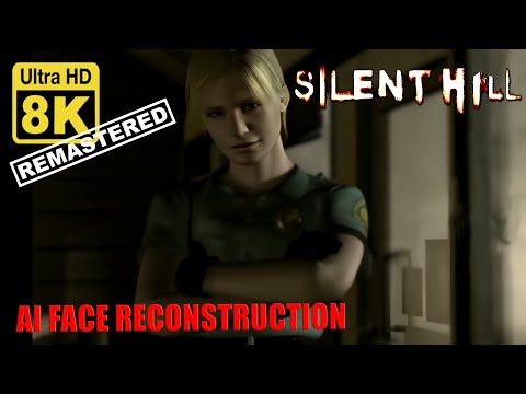 Silent Hill 1 Opening Intro PSX 8k ( Upscale + AI Face Reconstruction)