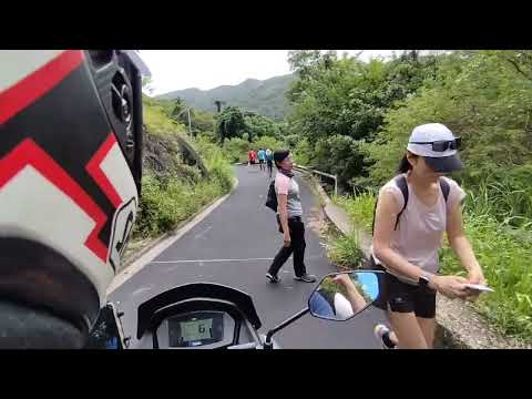 香港大欖郊野公園錦田段開著小摩托上去探險郊遊😊｜廣東話｜粵語｜2K - 4K