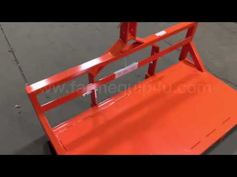 Tractor three point mounted carry alls