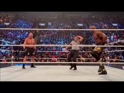 Brock Lesnar vs Bobby Lashley FULL MATCH - WWE Elimination Chamber