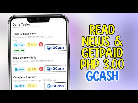 Read NEWS! Paano kumita ng FREE GCASH sa pagbabasa lang ng balita!