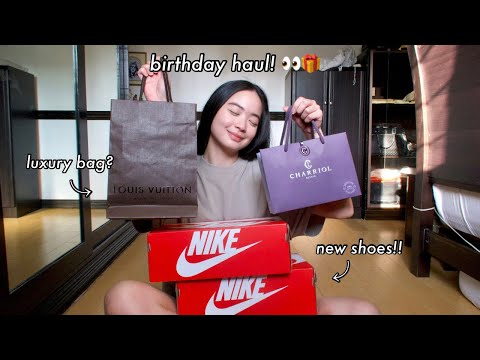 opening gifts I got for my birthday 🥰🎁 + my glow up journey ✨ | It's A