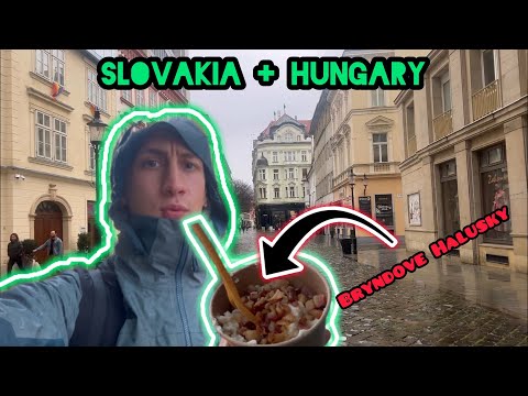 I took a bus from Budapest to Bratislava | Day in The Life | Hungary + Slovakia