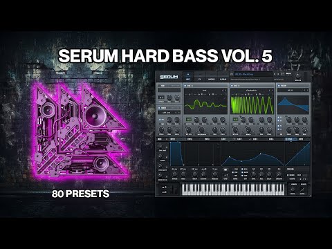 Serum Hard Bass Vol. 5 (80 Presets) Drum & Bass, Neurofunk, Liquid, Dubstep, Hard Dance | Revealed