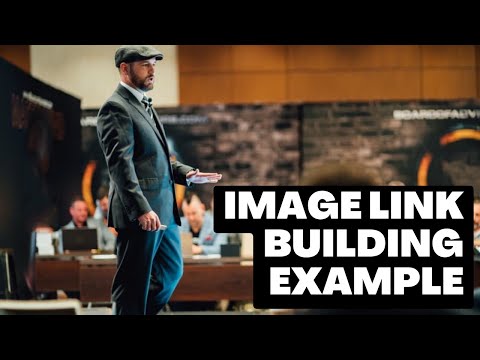 Image Link Building Example with Dr. Brett Lane