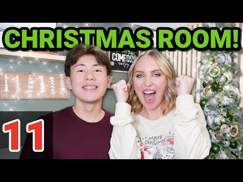 EXTREME CHRISTMAS BEDROOM MAKEOVER FOR MY BROTHER!