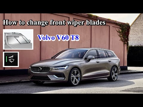 วิธีเปลี่ยนใบปัดน้ำฝนคู่หน้า Volvo v60 T8 ง่ายๆ ภายใน 5 นาที