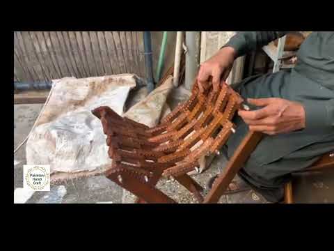 Wooden Stool.Hamdmade Stool. Pakistani Handi Craft. Wooden hamdmade craft#craftideas