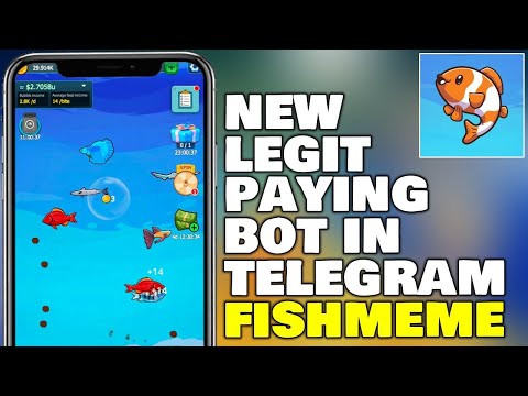 I FOUND A BOT IN TELEGRAM THAT YOU CAN EARN GCASH MONEY BY FEEDING FISH! 100% FREE