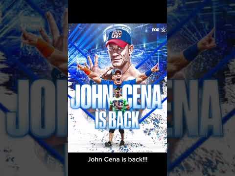 The return of John Cena 2021￼