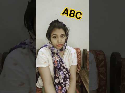 ABCD 😆🤪|funny shorts #shorts #trending #viral #funny #hhwneha #comedy